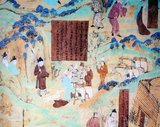 Banditry was just one of the many hazards facing travellers on the Silk Road. Offerings were made at the Mogao Caves, among other sacred locations along the way, to ask for safe passage, or to give thanks for safe return.