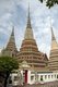 Thailand: Chedis rise in Wat Pho (Temple of the Reclining Buddha), Bangkok