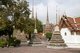 Thailand: Chedis rise in Wat Pho (Temple of the Reclining Buddha), Bangkok