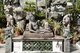 Thailand: Statuary in front of the main viharn, Wat Suthat, Bangkok