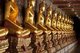 Thailand: Row of Buddhas, Wat Suthat, Bangkok