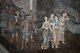Thailand: Soldiers and women, a scene from a mural in the main viharn, Wat Rakhang, Bangkok