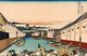 Japan: 'Nihonbashi Bridge in Edo [Tokyo]'—one of a woodblock print series by Katsushika Hokusai titled ‘36 Views of Mount Fuji’.
