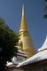 Thailand: Main chedi, Wat Bowonniwet, Bangkok